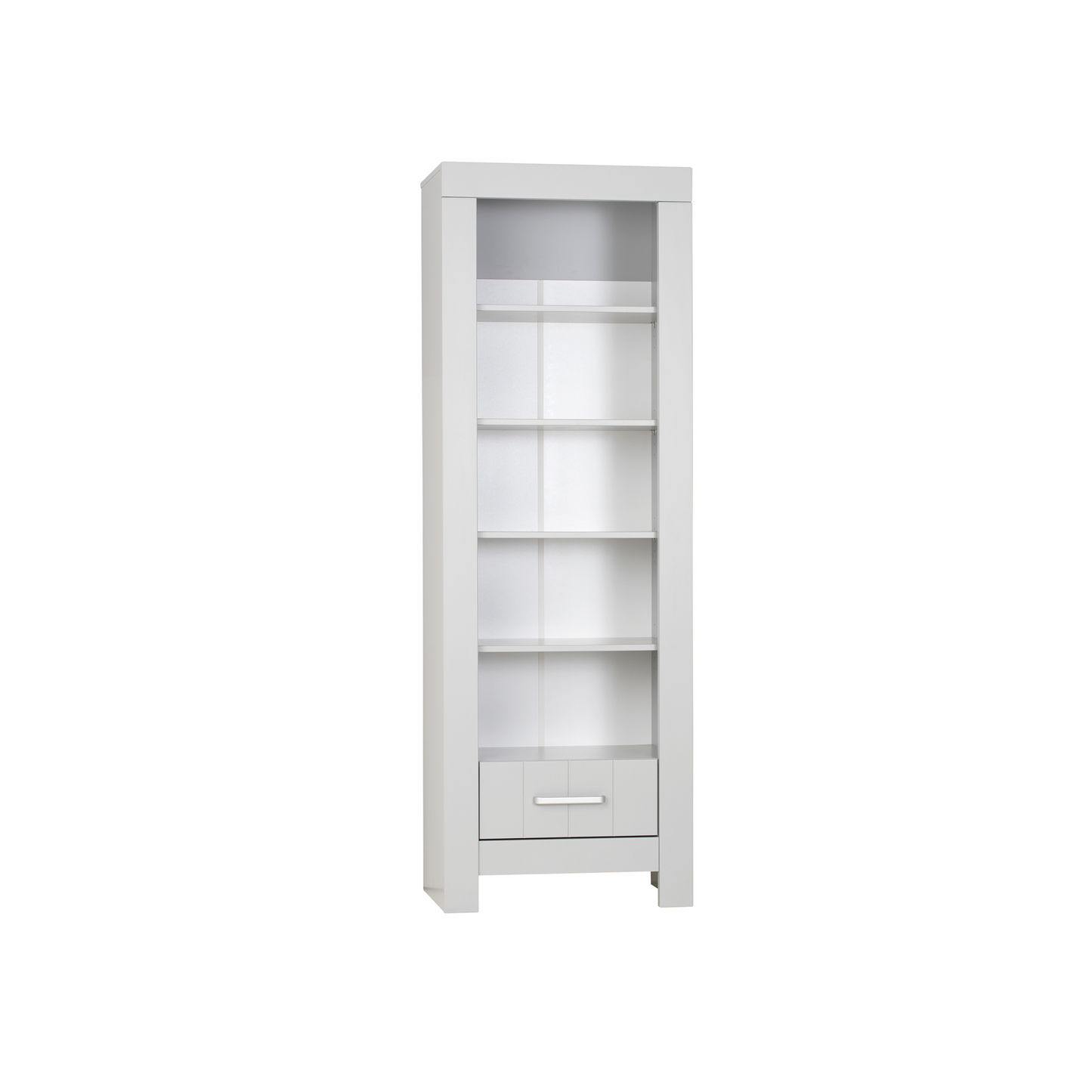 Grāmatu skapis CAMU 45/69/204 cm pelēks - N1 Home