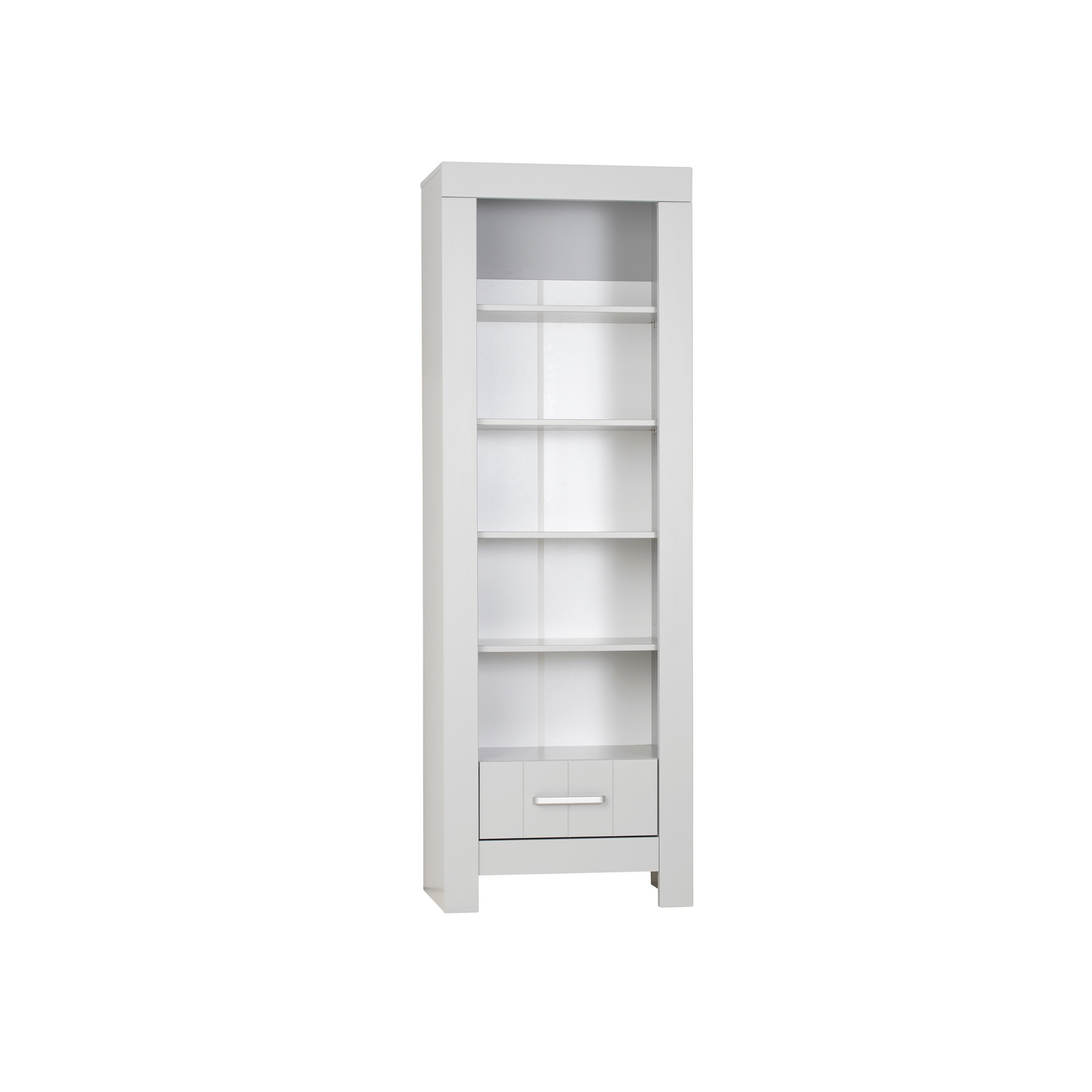 Grāmatu skapis CAMU 45/69/204 cm pelēks - N1 Home