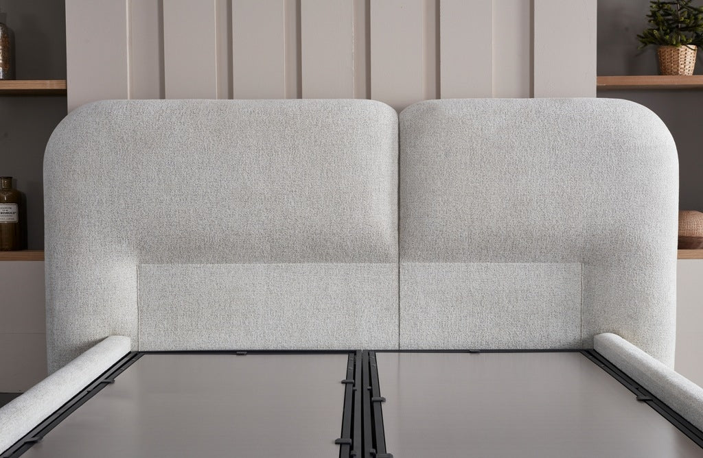 Gulta Hele 160/180/200 x 200 cm krēms - N1 Home