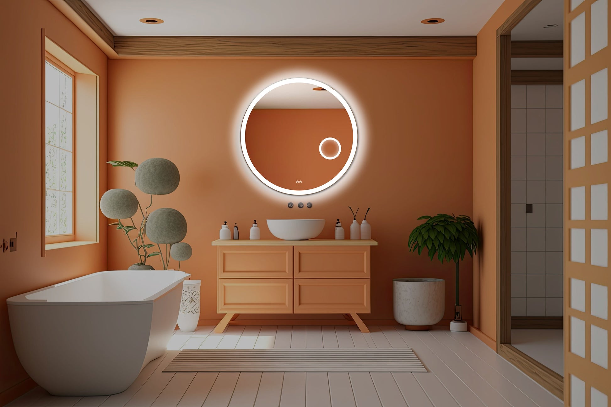 Spogulis RD 80 cm x 2,5 cm - N1 Home