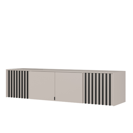 Mezonīna piebūve līdz skapim Neko 206/51/50 cm kašmirs - N1 Home