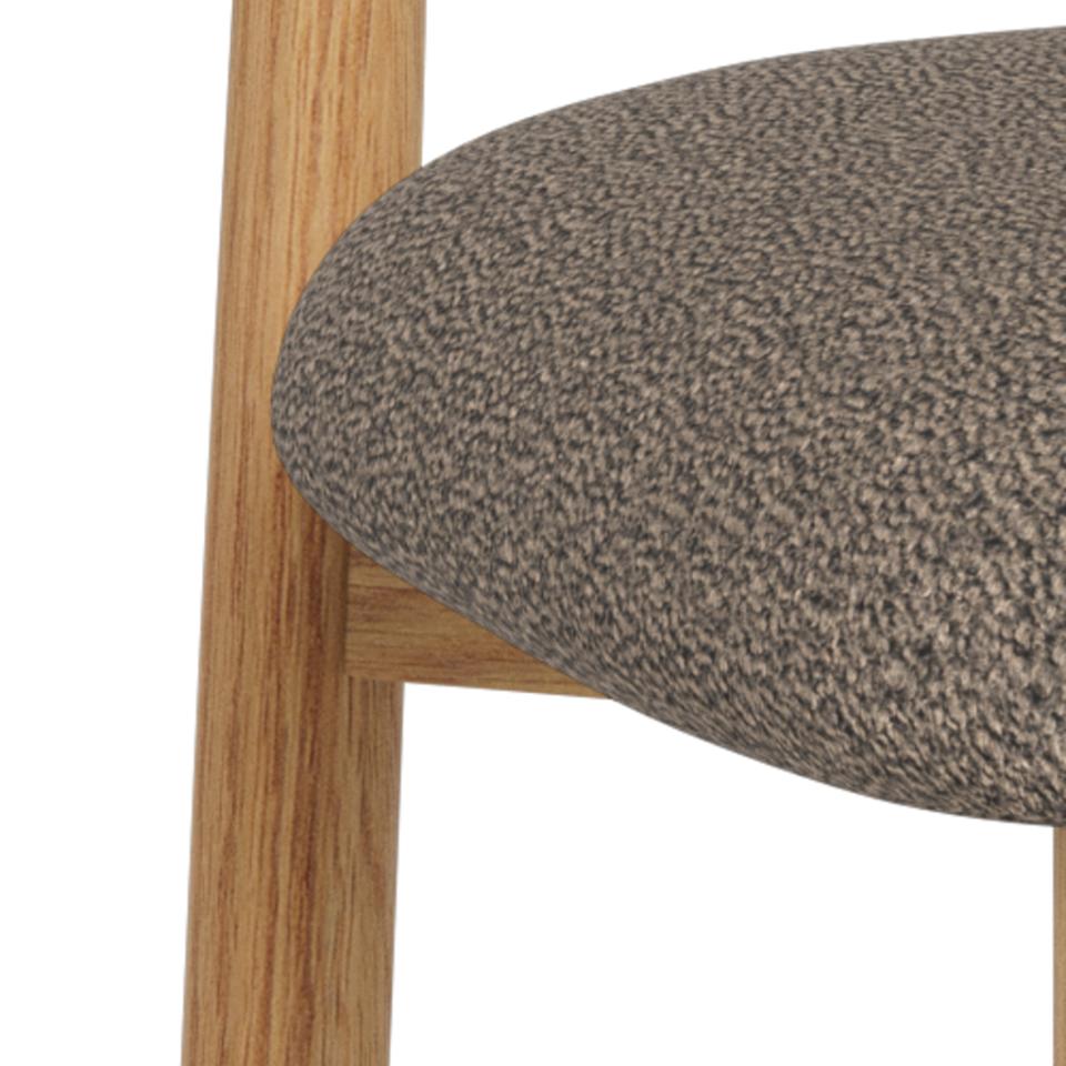 Krēsls Abis 45/51/79 cm Cona fabric taupe 2