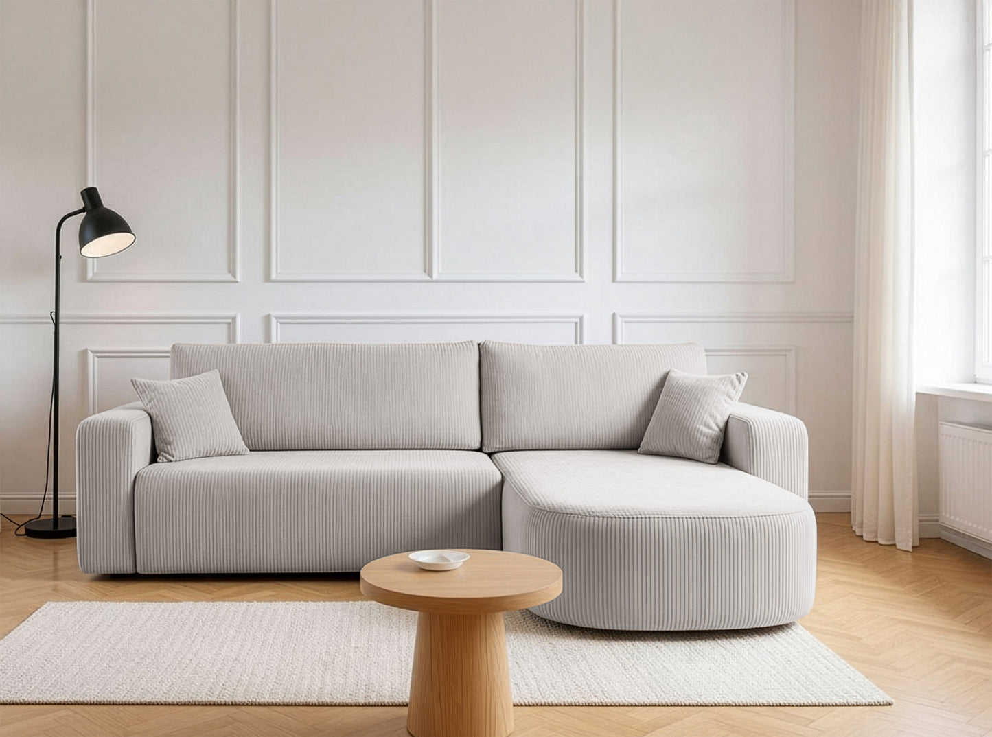 Dīvāns Teos 85/275/170 cm Poso 100