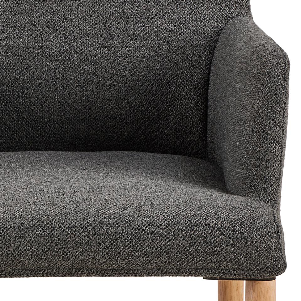 Krēsls Zort 56/60/83 cm antracīts - N1 Home