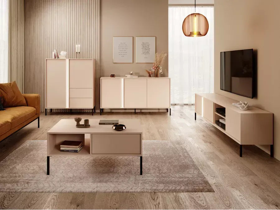 TV skapis Dasty 202/53/39,5 cm kašmirs - N1 Home