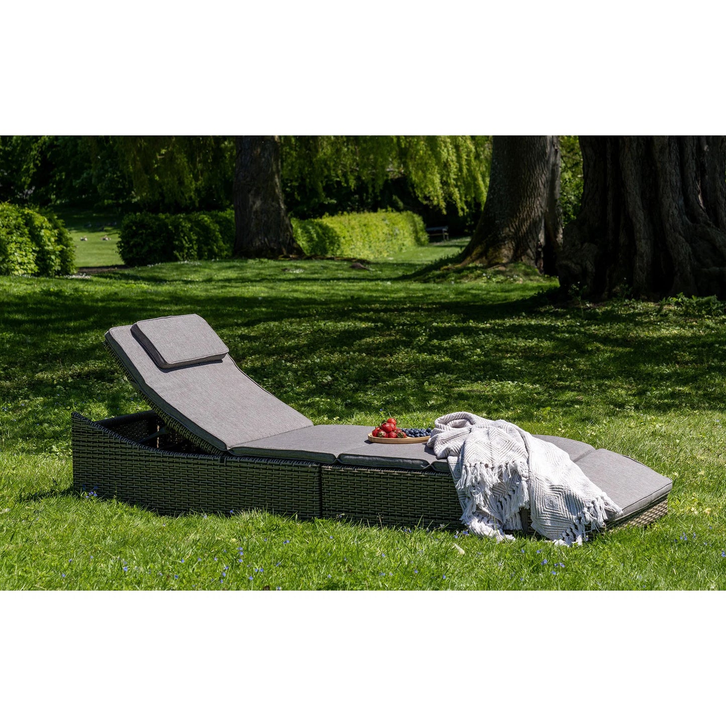 Sauļošanās krēsls Sits 60/200/35 cm Kubu