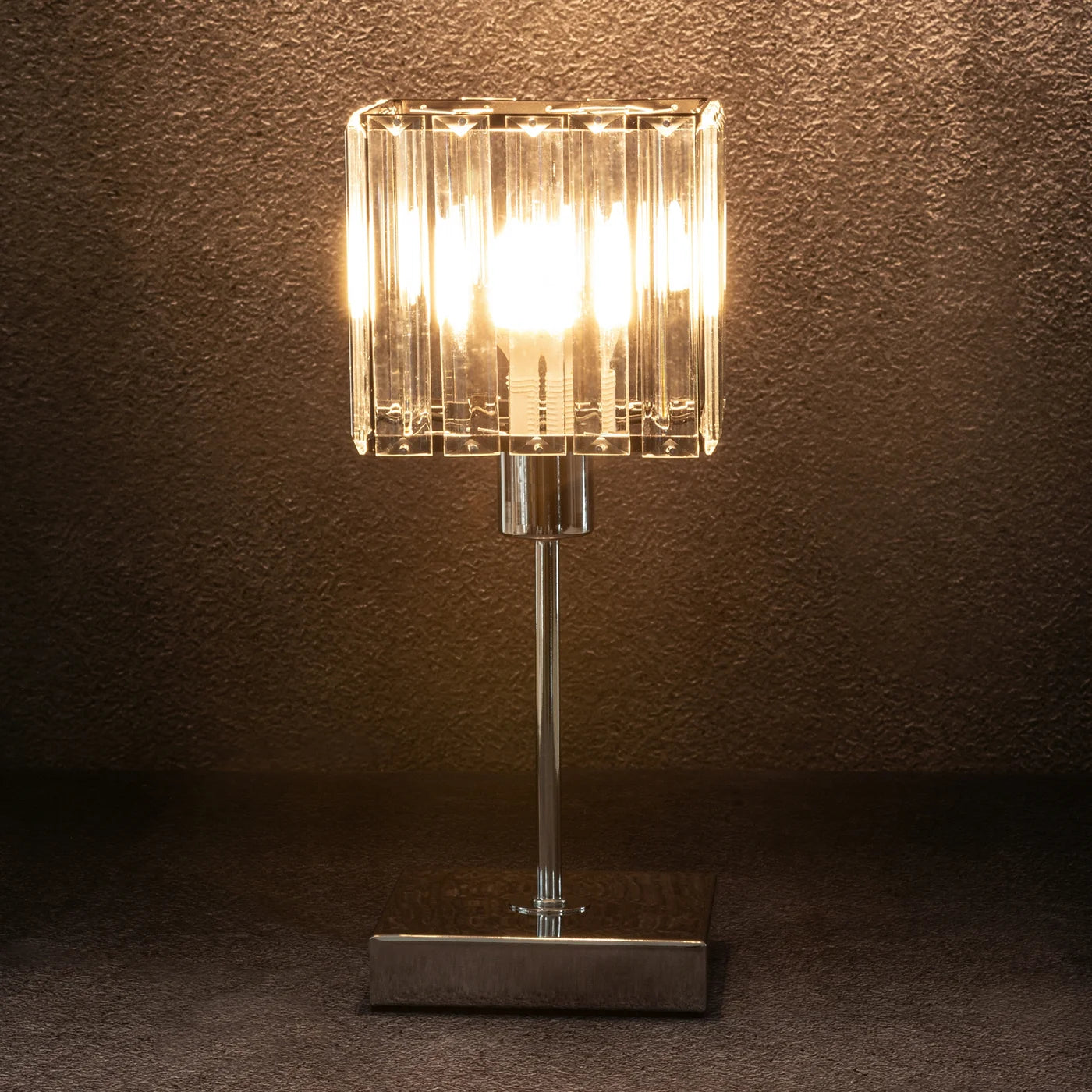 Galda lampa Sal 33x31 cm sudrabs - N1 Home