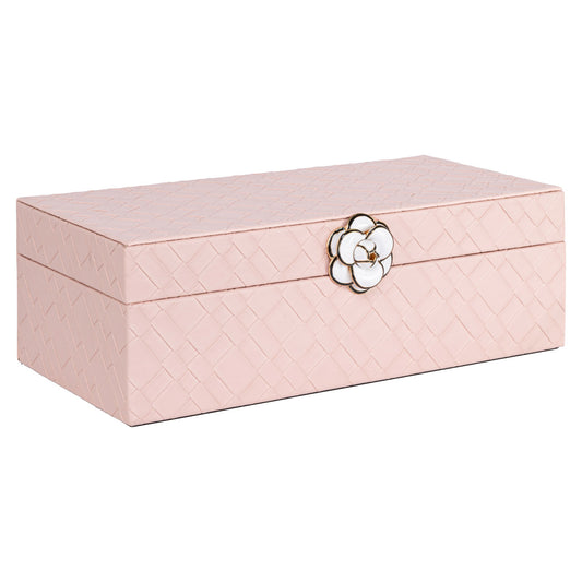 Uzglabāšanas kaste Lotte L 10,5/30,5/15 cm rozā