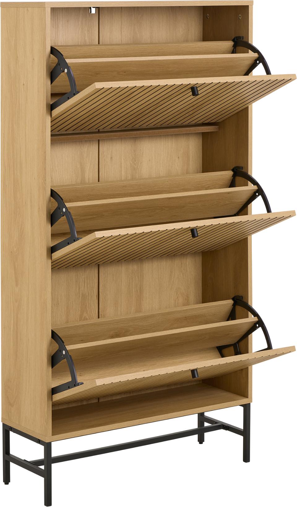 Apavu skapis Alba 71,6x25x140,4 cm ozols - N1 Home