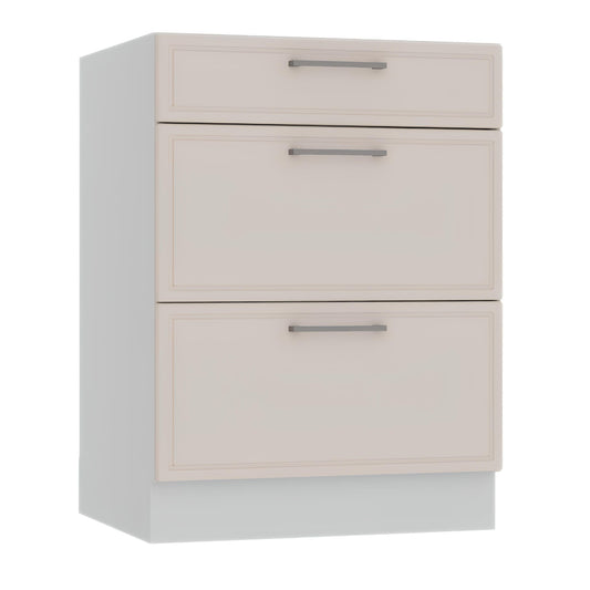 Virtuves zemāks skapis Brit 60/60/82 cm bēšs - N1 Home