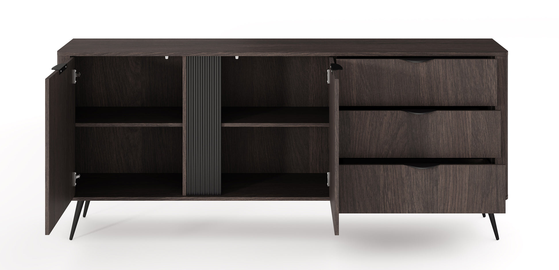 Kumode Verto 81/195/38 cm Dunin ozols - N1 Home