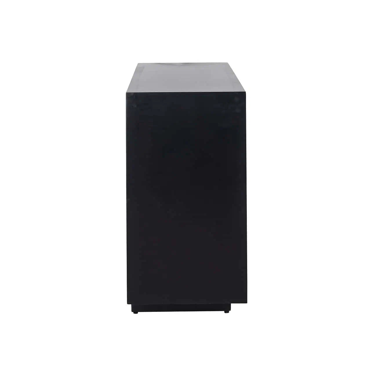 Kumode Esher 3-durvju Richmond Interiors 76/160/40 cm melns - N1 Home