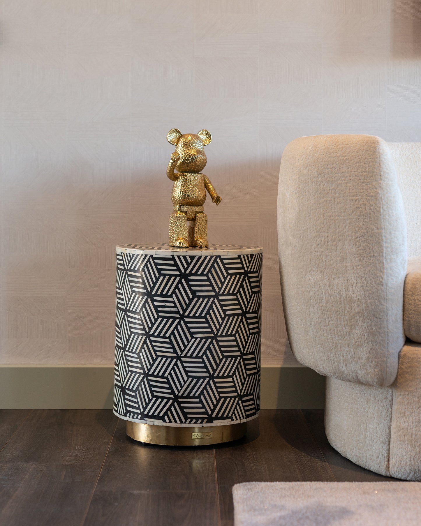 Dekoratīvs priekšmets Richmond Interiors 30/14/10 cm zelts - N1 Home