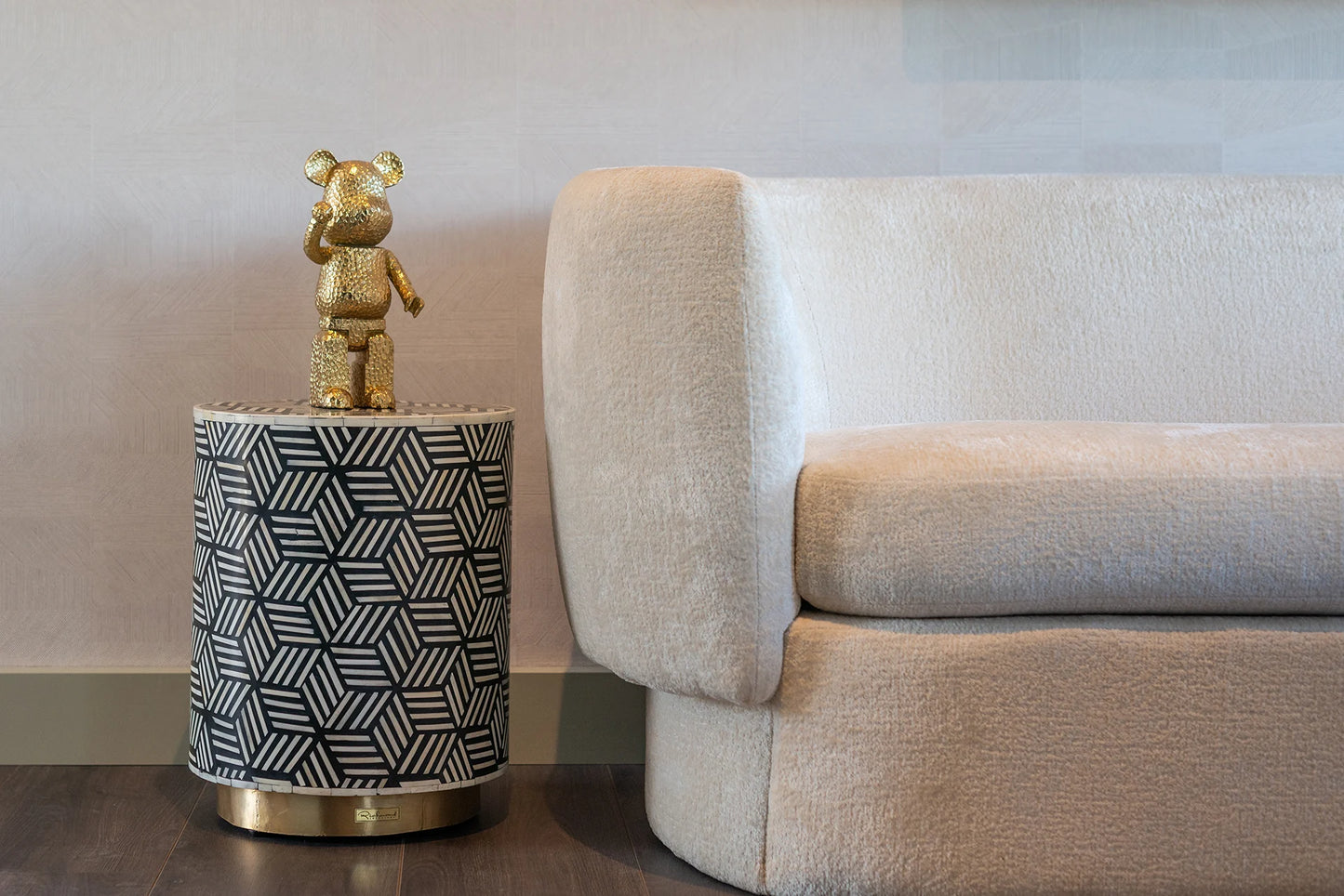 Dekoratīvs priekšmets Richmond Interiors 30/14/10 cm zelts - N1 Home