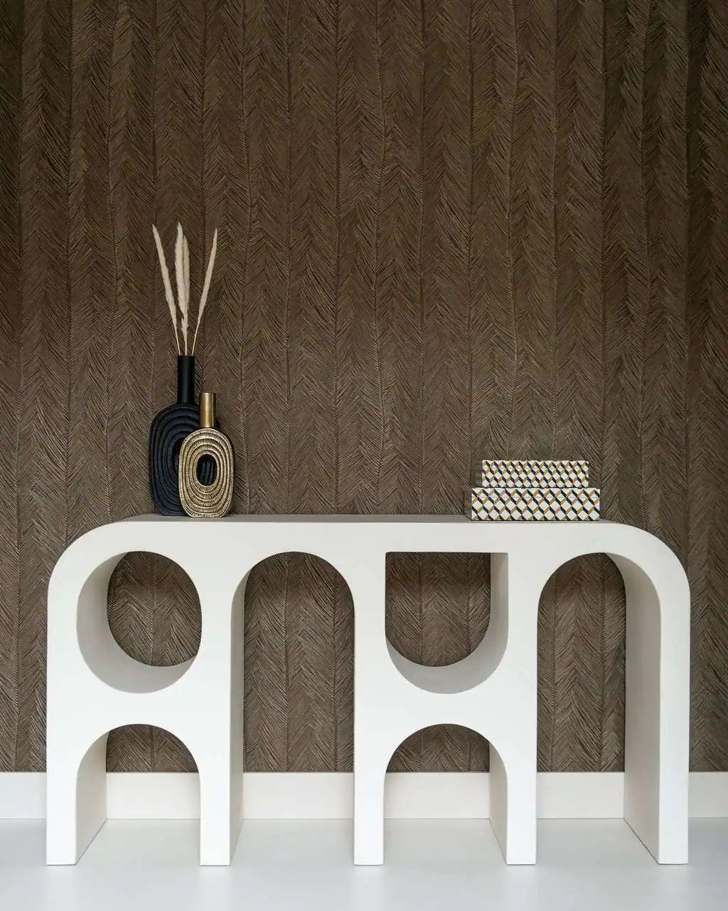 Vāze Richmond Interiors Emar small 31/14/5 cm zelts - N1 Home