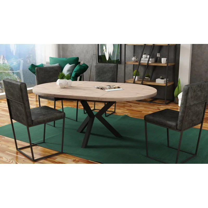 Galds Rona 100-138/76 cm sonoma ozols - N1 Home