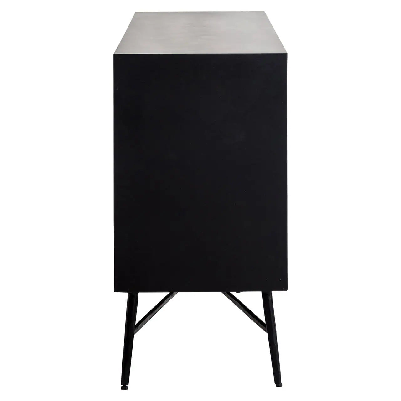 Kumode Tetro Richmond Interiors 77/160/40 cm sudrabs - N1 Home