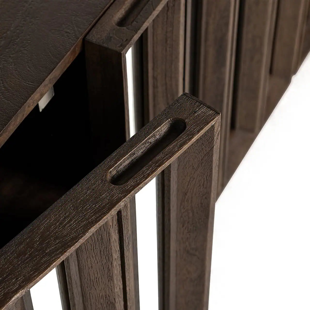 TV skapis Bryant 4 durvis Richmond Interiors 56/180/40 cm brūns - N1 Home