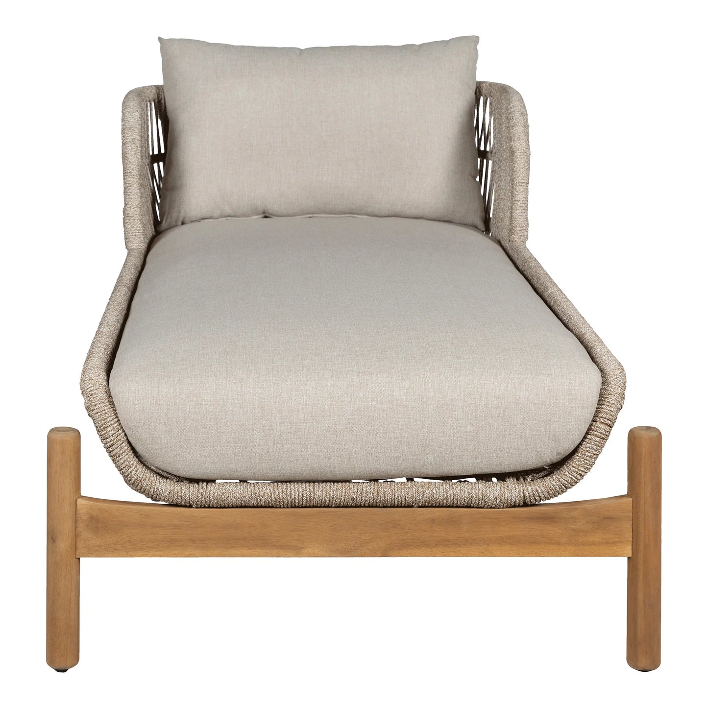 Sauļošanās krēsls Terroko 87/190/72 cm brūns/bēšs