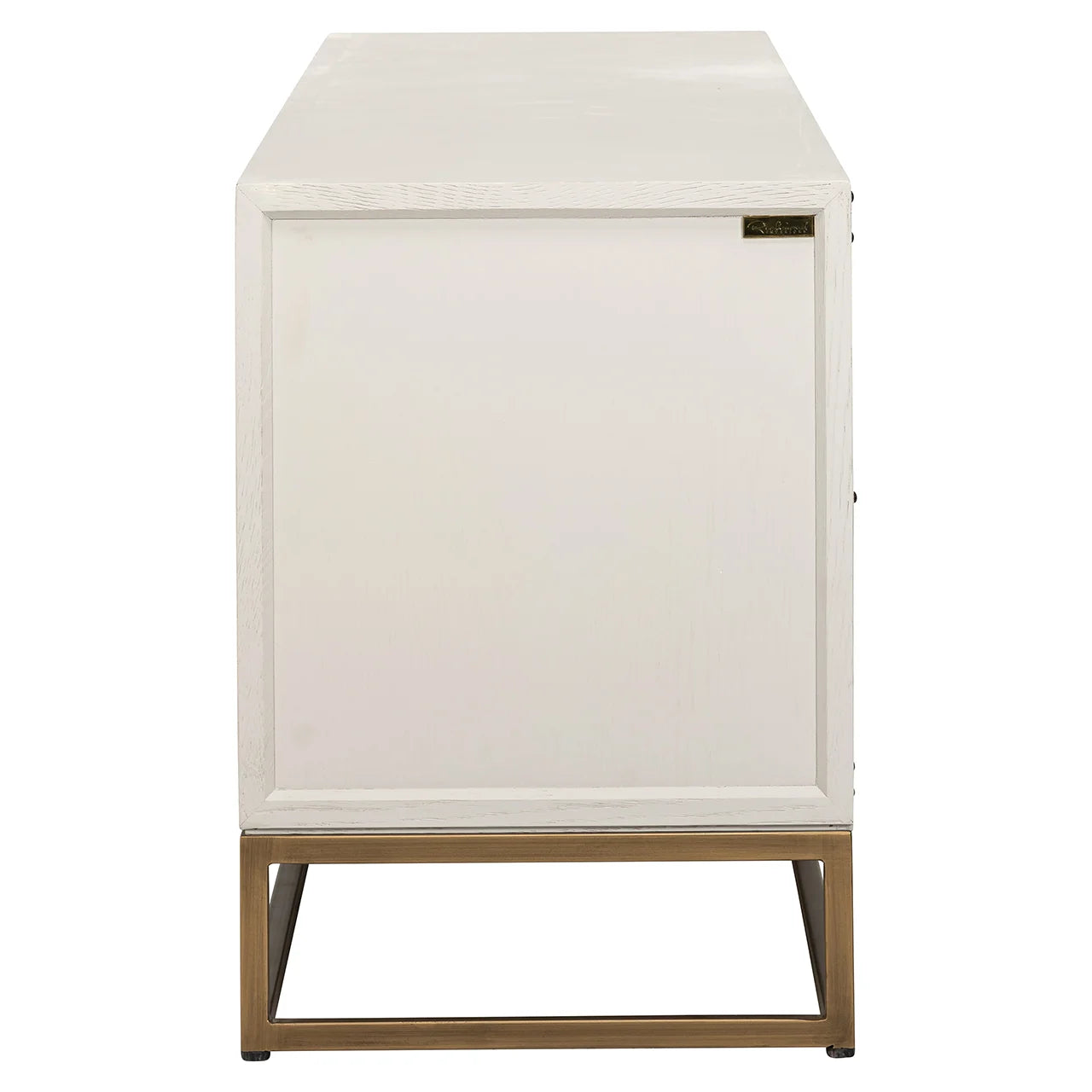 TV skapītis Whitebone misiņš 4 durvis 200 Richmond Interiors Verona pelēks - N1 Home