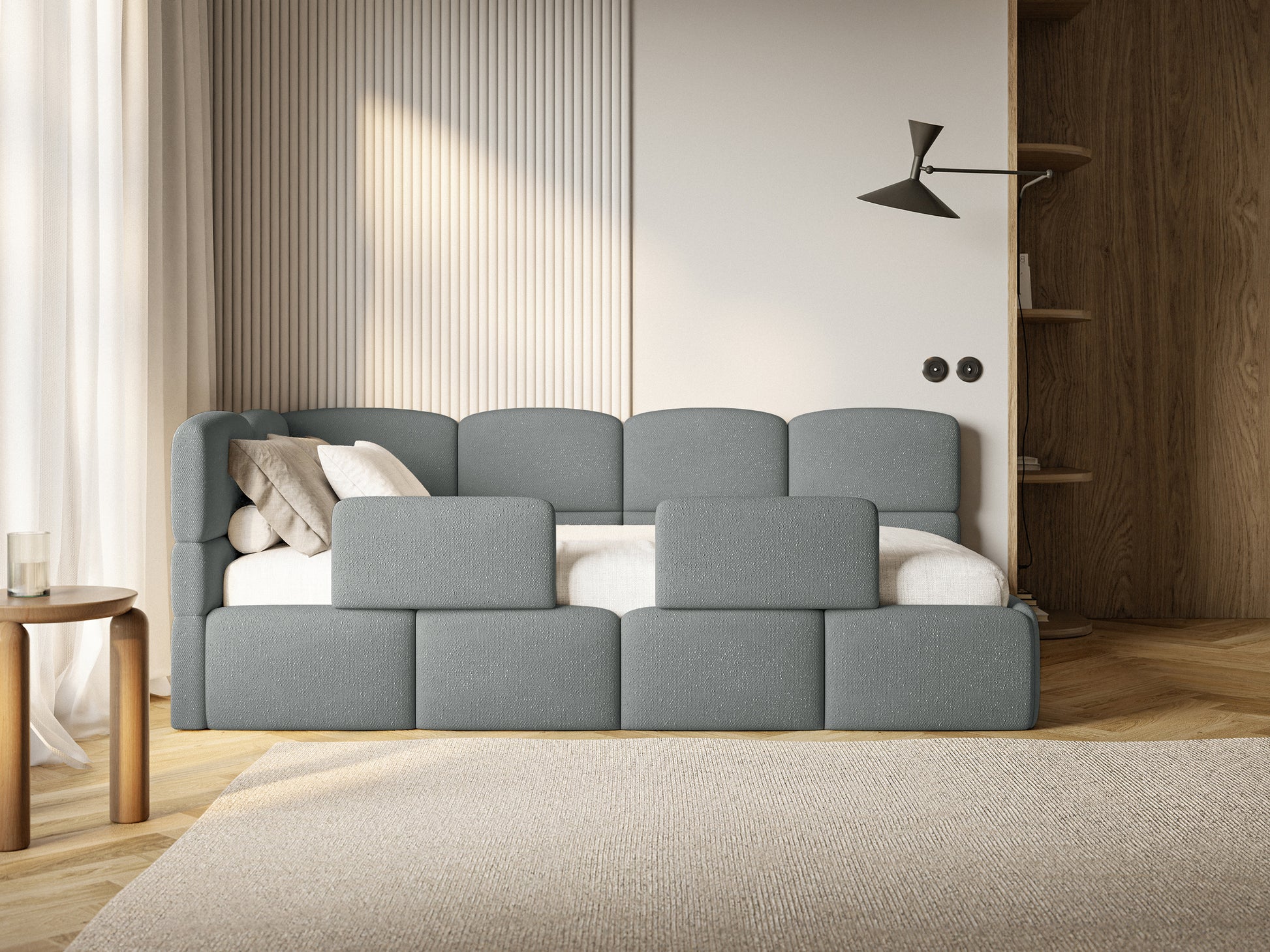 Gulta ar matraci Clod 220/88/110 cm Melody 4 - N1 Home