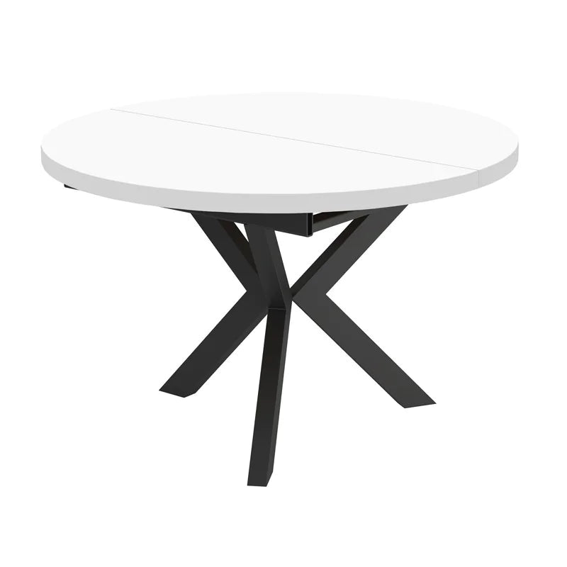 Galds Rona 100-138/76 cm arktiks balts - N1 Home