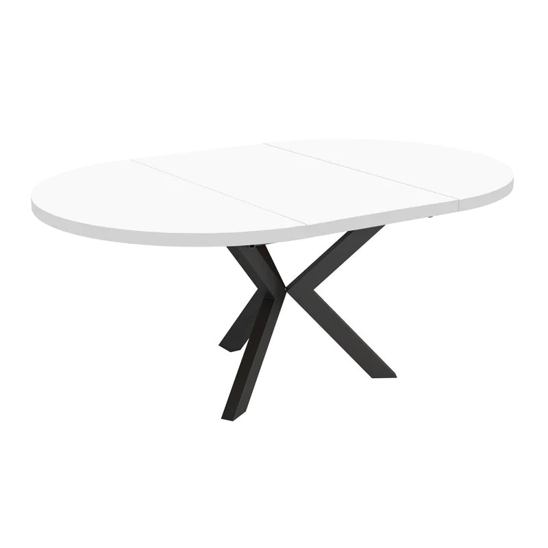 Galds Rona 100-138/76 cm arktiks balts - N1 Home