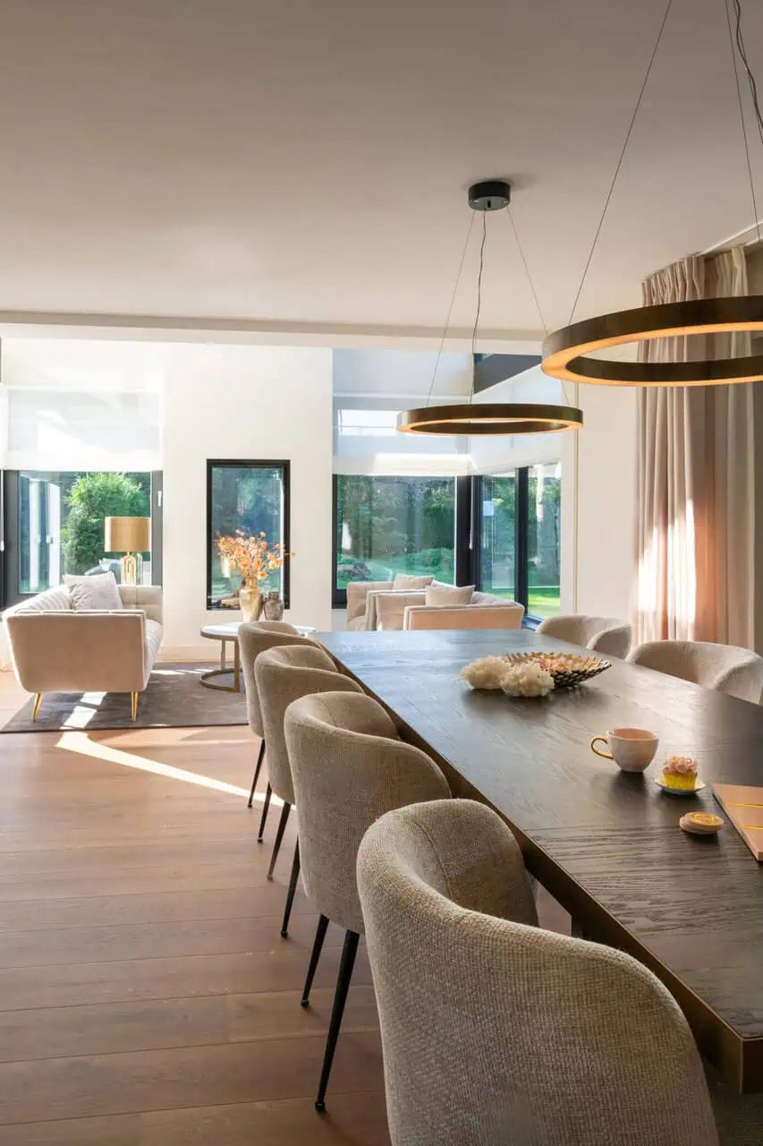 Galds Cambon dark coffee Richmond Interiors 76/320/110 cm tumši brūns - N1 Home