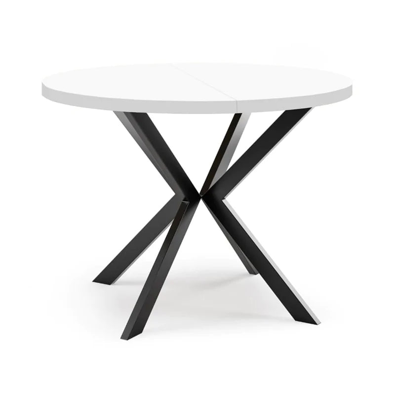 Galds Edd 90/166 cm arktiks balts - N1 Home