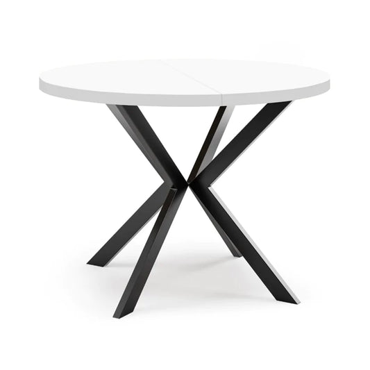 Galds Edd 90/166 cm arktiks balts - N1 Home