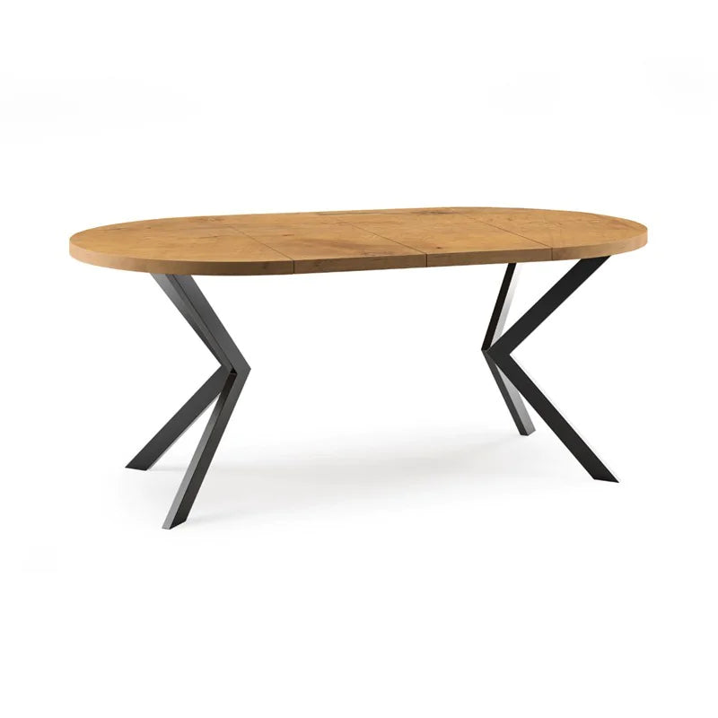 Galds Edd 90/166 cm Lanselots ozols - N1 Home