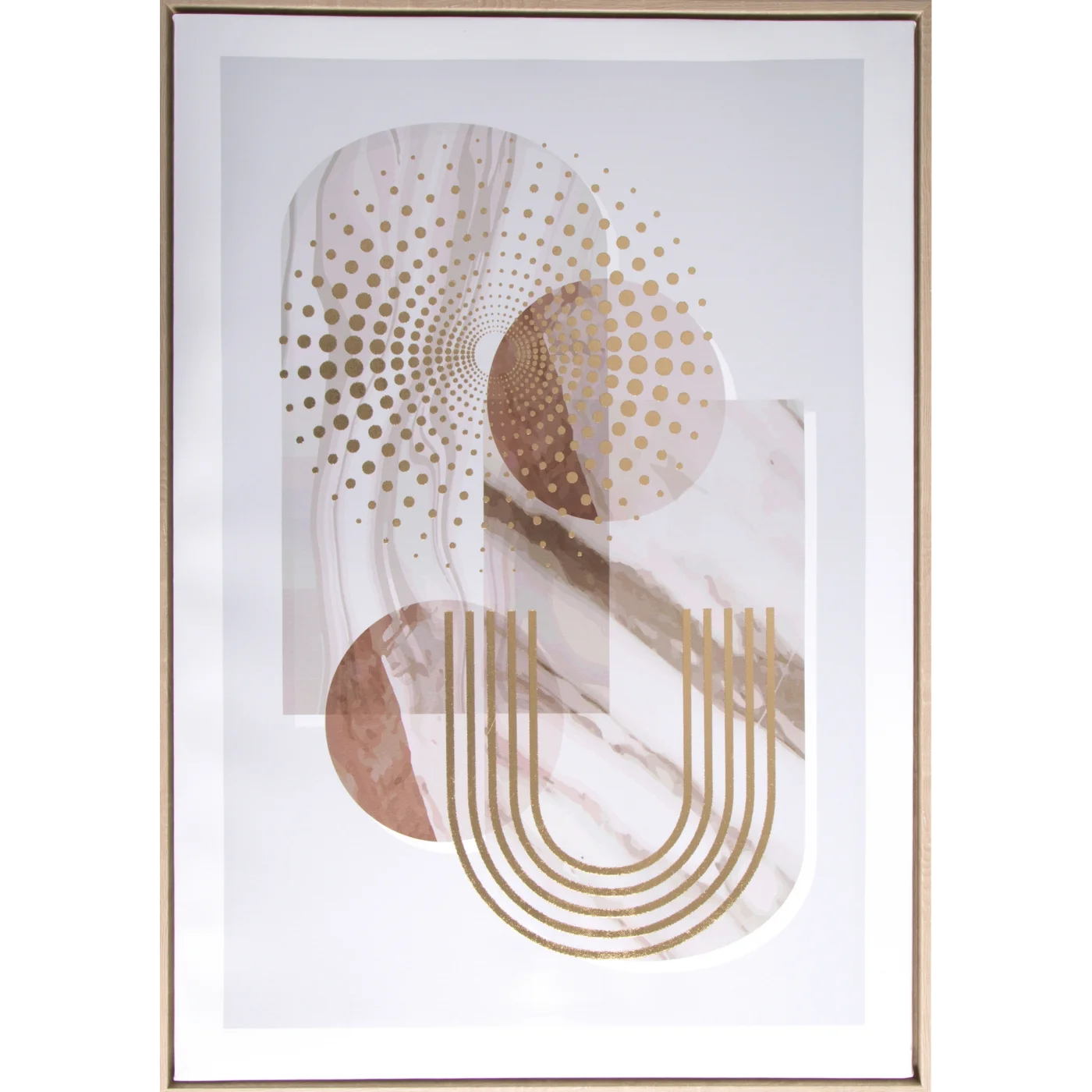 Glezna Zela A 50/70 cm zelts/balts - N1 Home