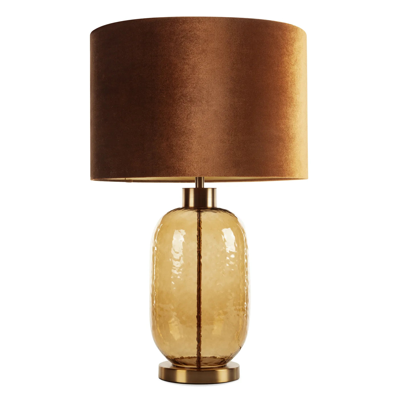 Galda lampa Nel 46 x 69 cm ķieģelis, zelts - N1 Home