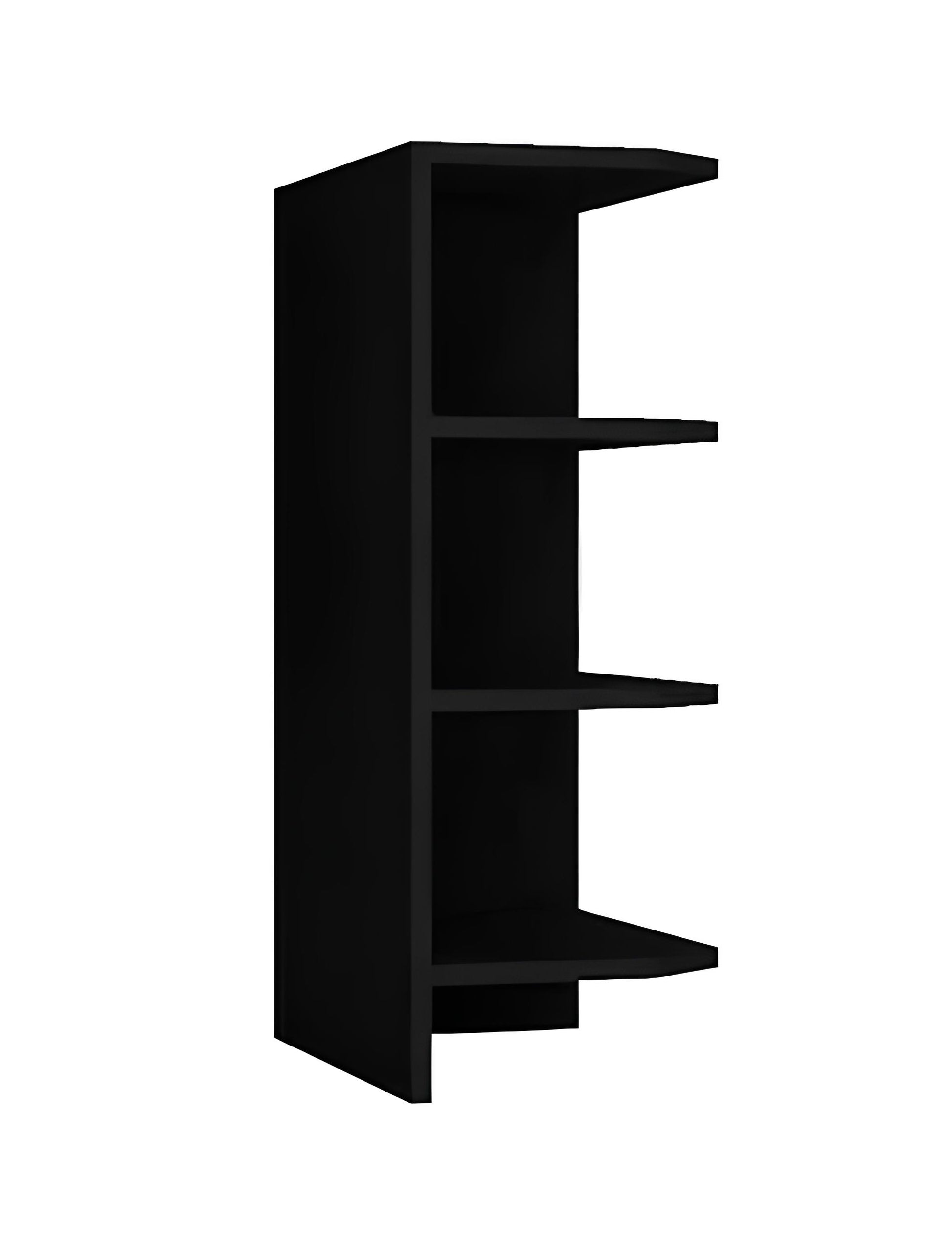 Virtuves zemāks skapis Aldo 30/56/60 cm melns - N1 Home