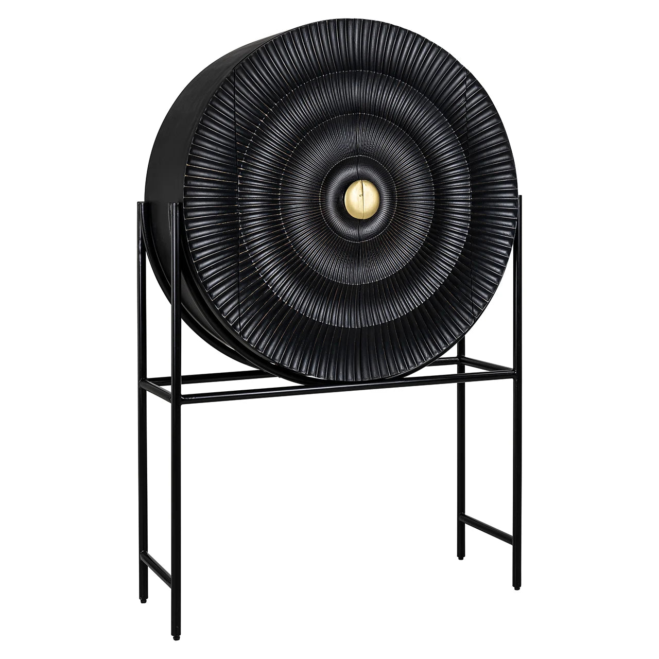 Bāra skapis Feda Richmond Interiors 160/102/39 cm melns - N1 Home