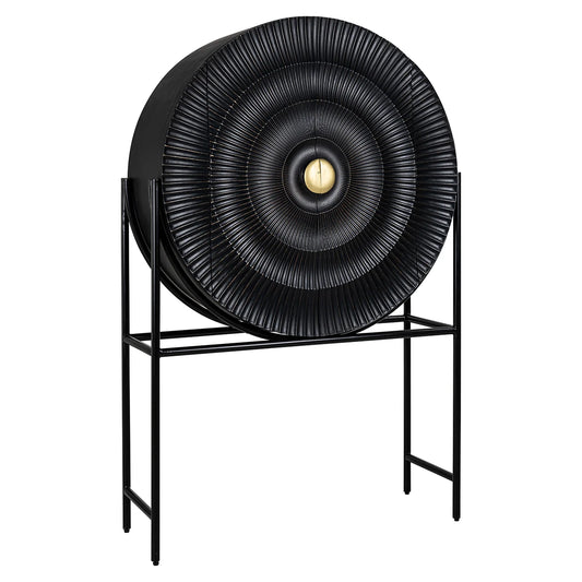 Bāra skapis Feda Richmond Interiors 160/102/39 cm melns - N1 Home