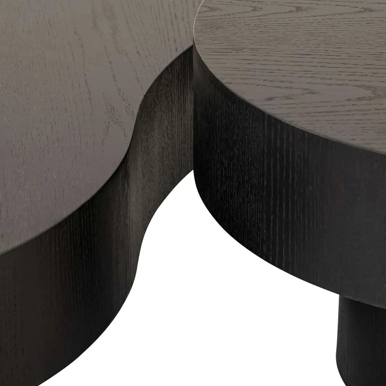 Kafijas galds Bogor dark coffee (Set of 2) Richmond Interiors 30/143/95 cm tumši brūns - N1 Home