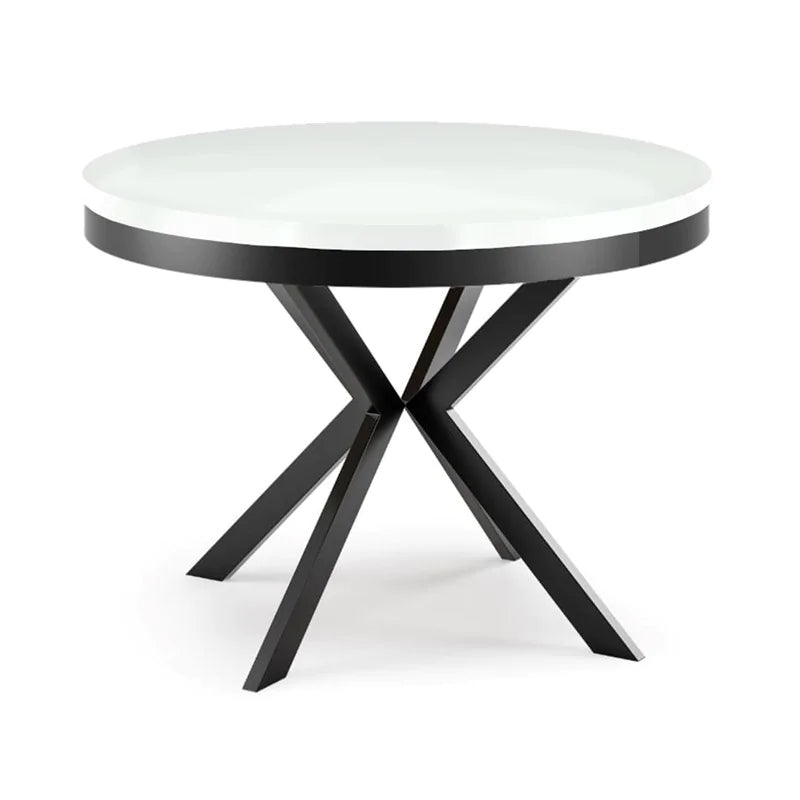 Galds Edd 90/166; 100/176; 120/196 cm arktiks balts - N1 Home