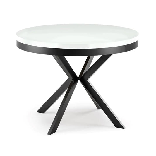 Galds Edd 90/166; 100/176; 120/196 cm arktiks balts - N1 Home