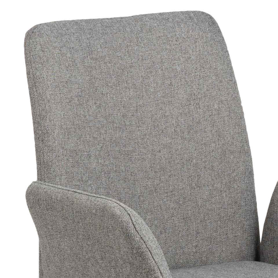 Krēsls Nay 59/59/88 cm gaiši pelēks - N1 Home