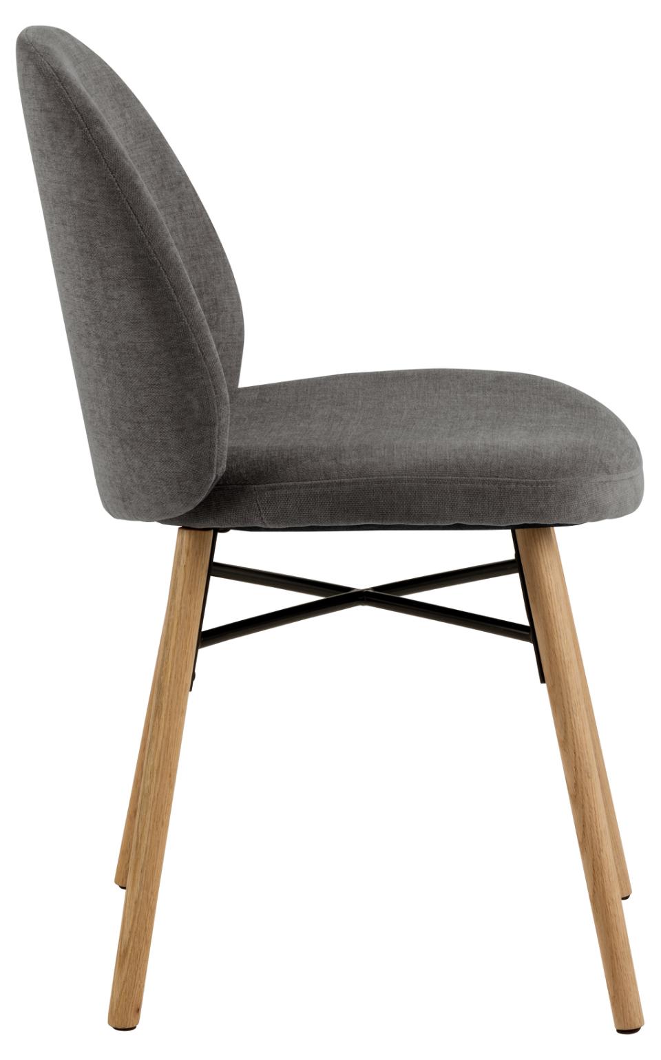 Krēsls Soph 54/46/82 cm tumši pelēks - N1 Home