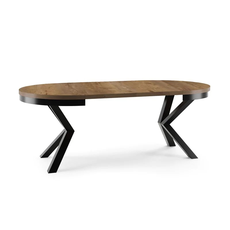 Galds Narv 100/176 cm Tumšais Lefkas ozols - N1 Home