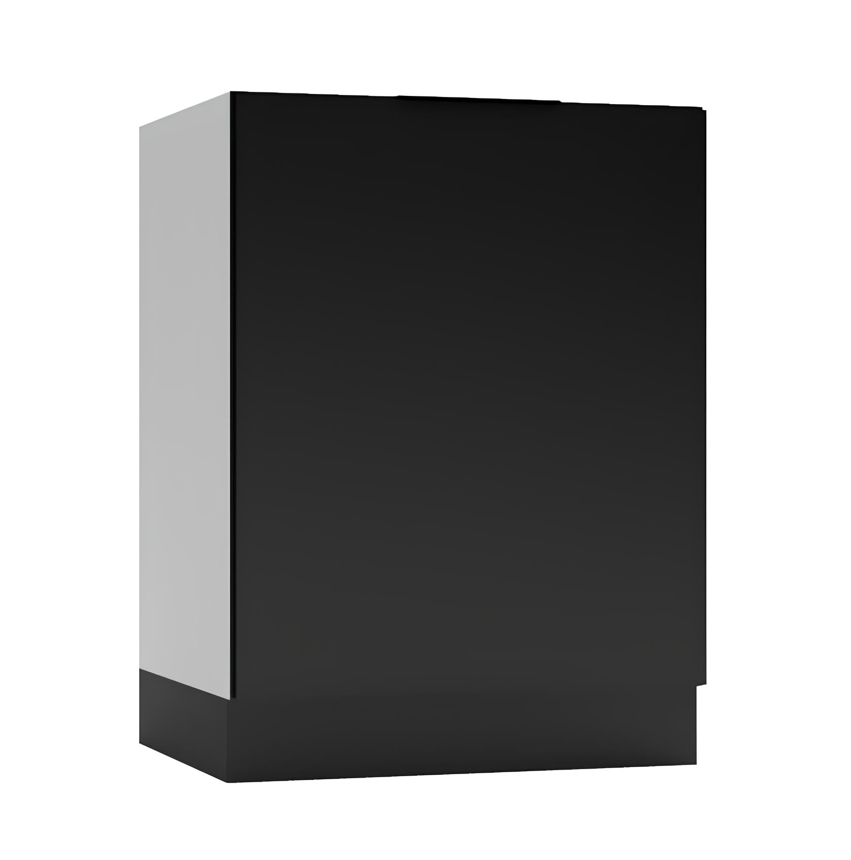 Virtuves zemāks skapis Aldo 60/44/60 cm melns - N1 Home