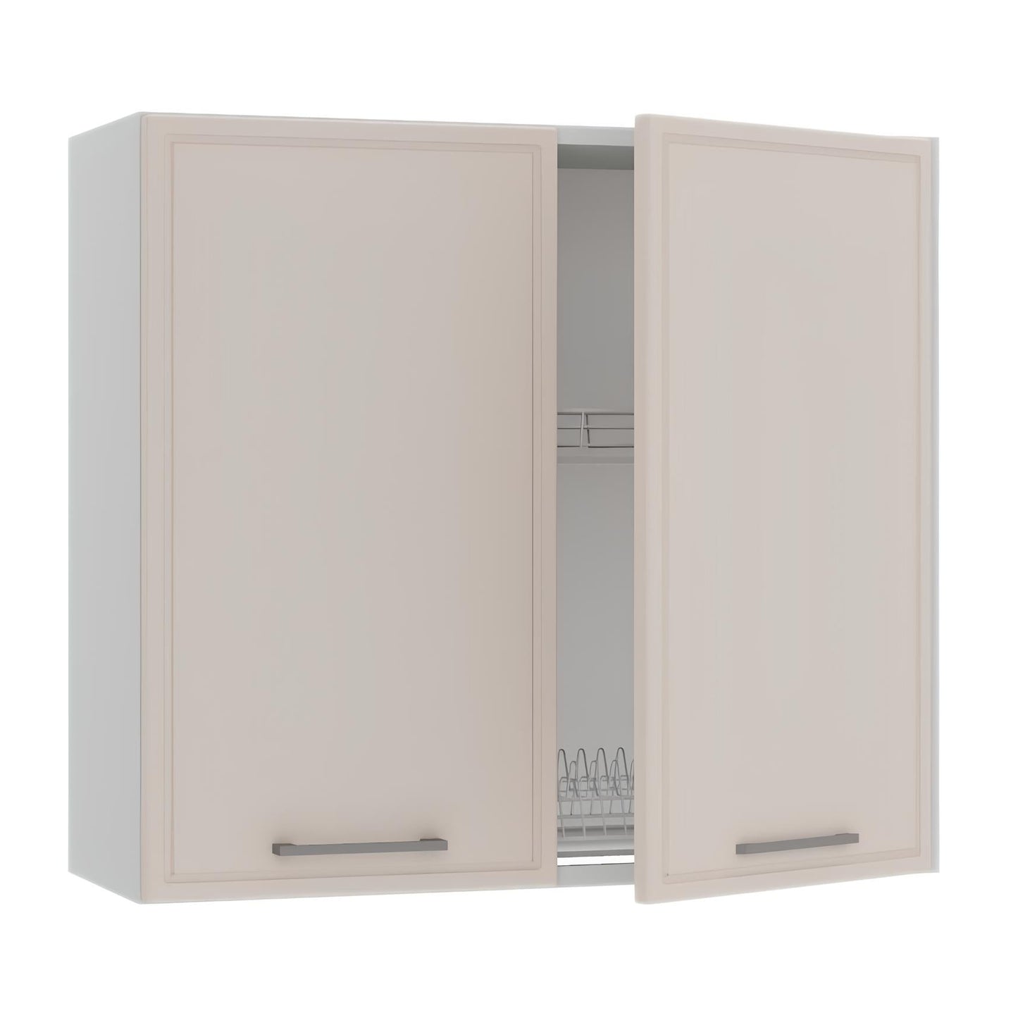 Virtuves augšējais skapis Brio 80/72/28 cm bēšs - N1 Home