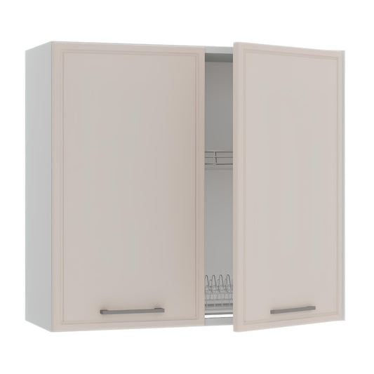 Virtuves augšējais skapis Brio 80/72/28 cm bēšs - N1 Home