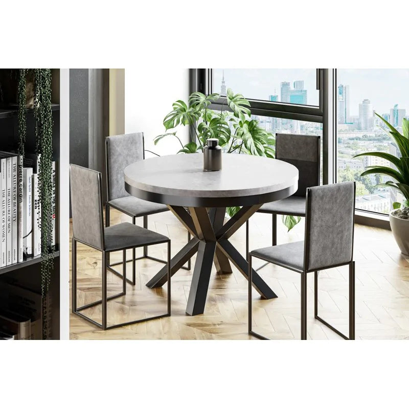 Galds Narv 100/176 cm Bellato pelēks - N1 Home