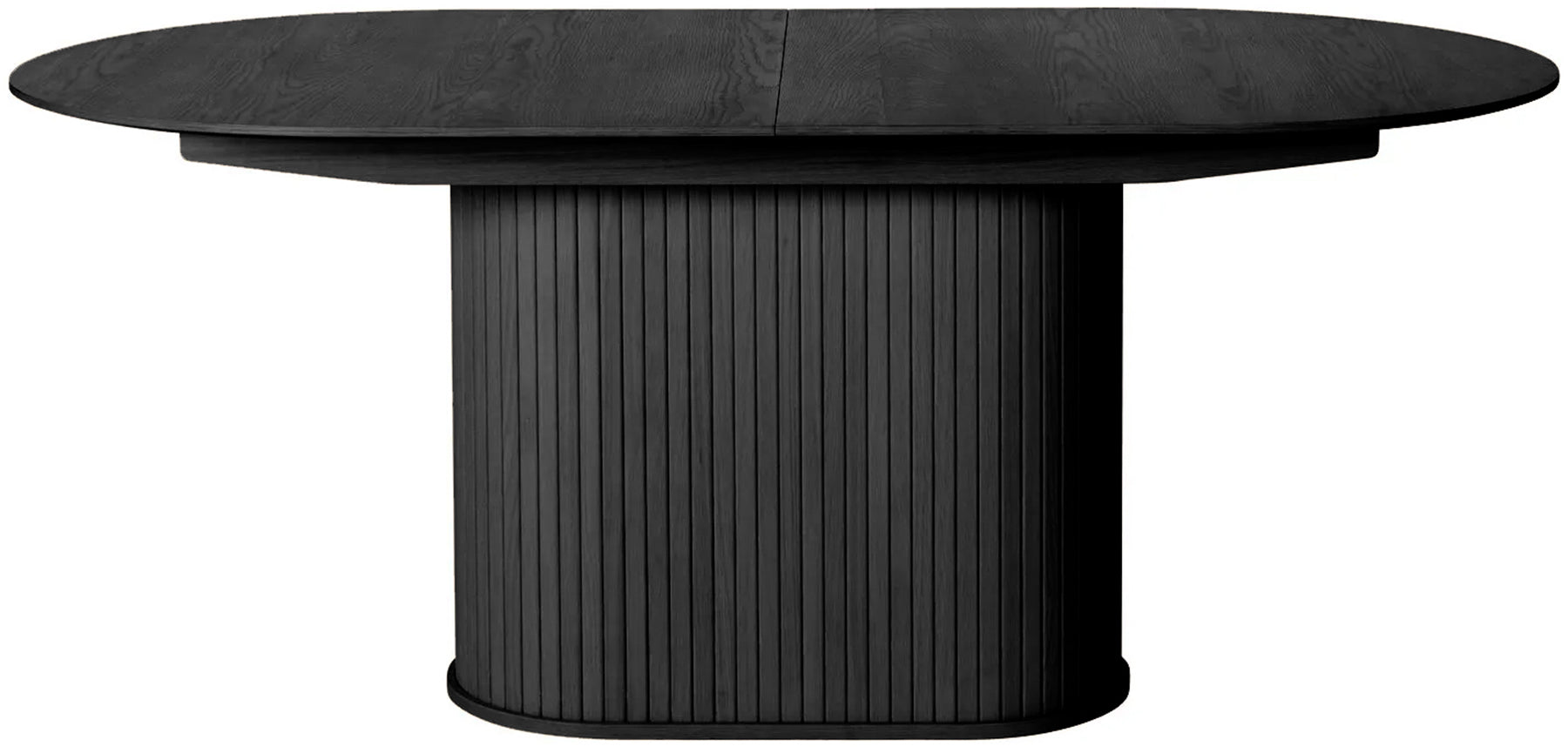 Galds Gativs 180-230/95/75 cm melns/ozols - N1 Home