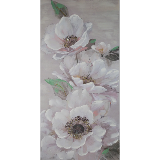 Glezna Flowersy 60/120 cm bēšs/zaļš - N1 Home