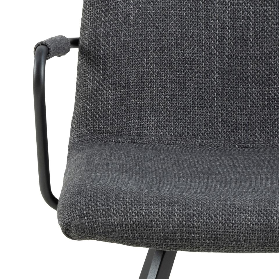 Krēsls Selin 55/50/85 cm tumši pelēks - N1 Home