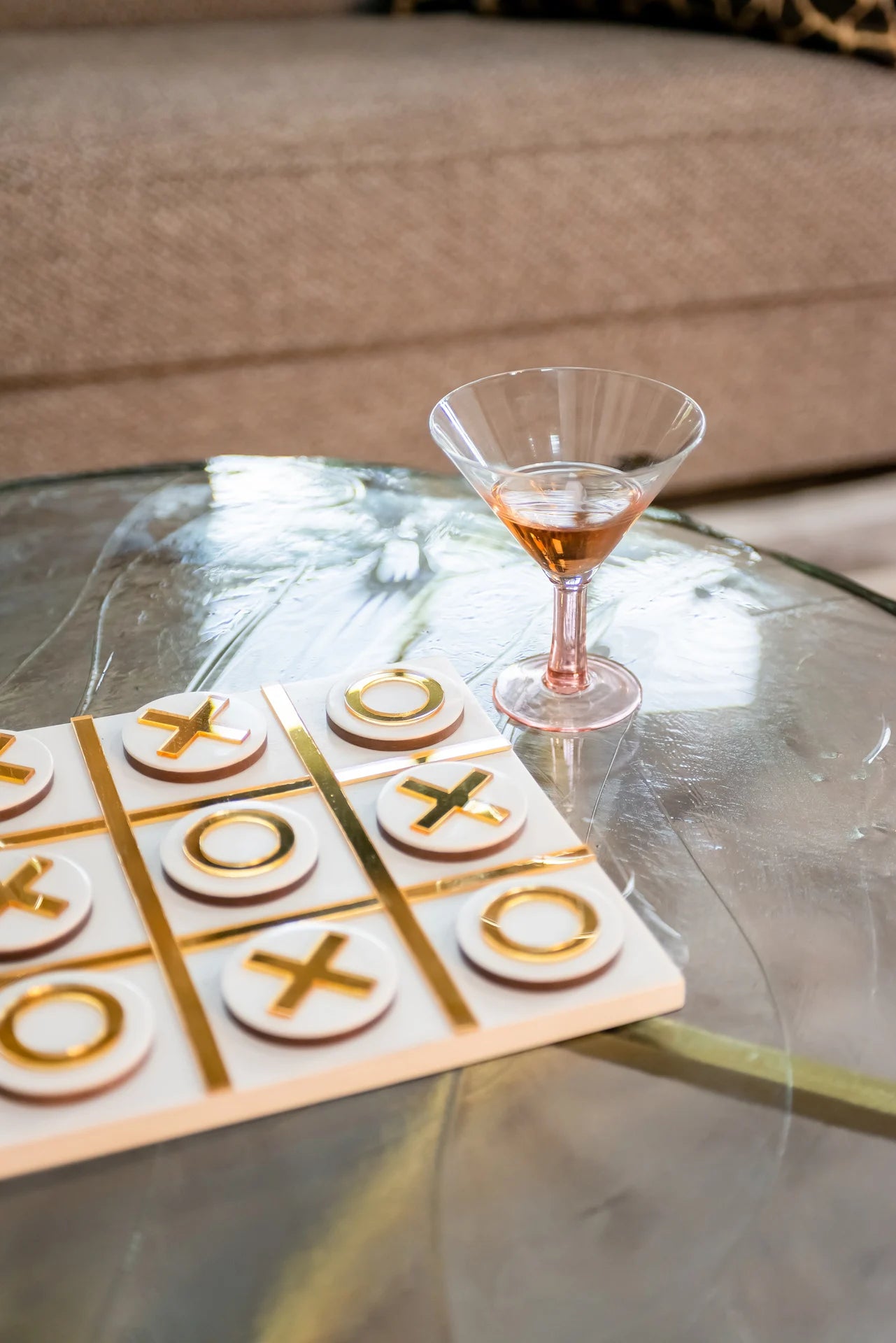 Dekoratīvs priekšmets Richmond Interiors Tic tac toe Maylie 2/26/26 cm balts - N1 Home